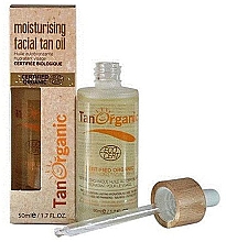 Масло-автозагар для лица - TanOrganic Certified Organic Facial Tan Oil — фото N2