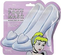 Маска для ног "Золушка" - Mad Beauty Disney POP Princess Cinderella Foot Mask — фото N1