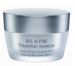 Духи, Парфюмерия, косметика Крем дневной разглаживающий SPF15 - Alpure Bio-Alpine Refining Day Cream SPF15