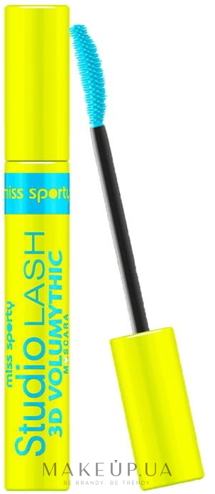 Туш для вій - Miss Sporty Studio Lash 3d Volumythic Mascara — фото 001 - Black