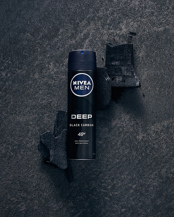 Дезодорант-антиперспірант спрей для чоловіків - NIVEA MEN Deep Antiperspirant Deodorant Spray — фото N5