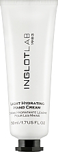 Крем для рук зволожувальний - Inglot Lab Light Hydrating Hand Cream — фото N1