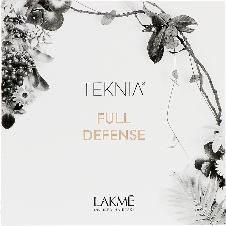 Набор пробников - Lakme Teknia Full Defense (shmp/10ml + h/mask/10ml) — фото N1
