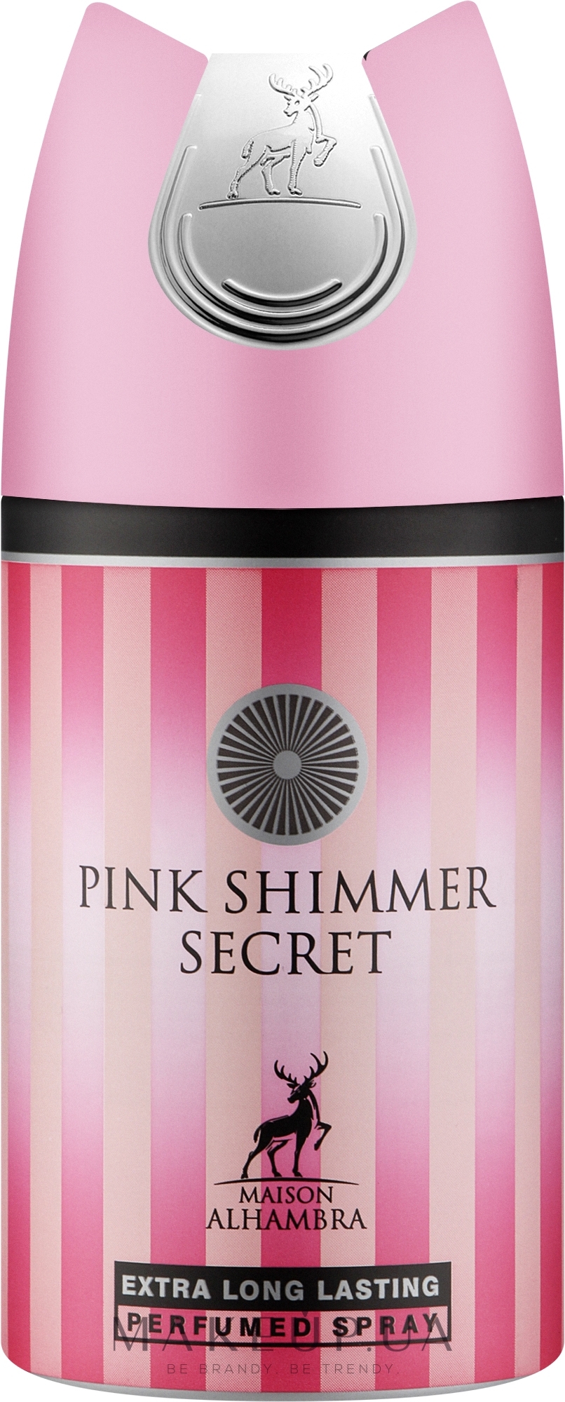 Alhambra Pink Shimmer Secret - Дезодорант-спрей — фото 250ml