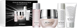 Парфумерія, косметика Набір - Sensai Cellular Performance (lot/20ml + f/cr/40ml + cl/oil/30ml + soap/30ml)