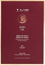 Набір - T-Lab Professional Aura Oil Set (sh/gel/300ml + b/cr/300ml) — фото N2