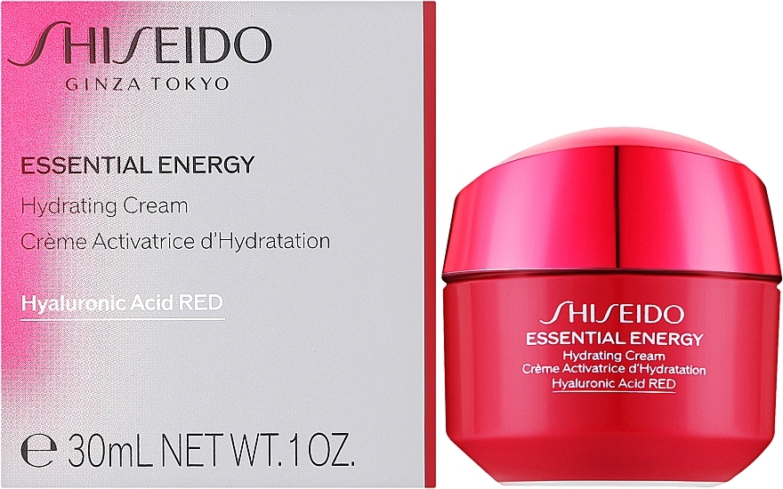 Зволожувальний крем для обличчя з екстрактом кореня женьшеню  - Shiseido Essential Energy Hydrating Cream — фото N2