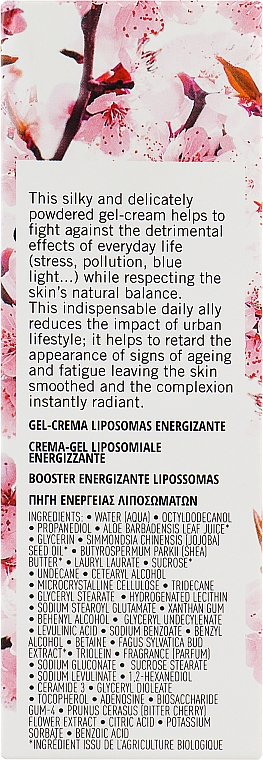 Гель-крем для обличчя - Academie Time Active Cherry Blossom Liposomes Energy Booster — фото N3