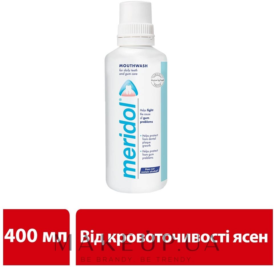 Ополаскиватель для ротовой полости "Меридол" от кровоточивости десен - Meridol Gum Protection — фото 400ml