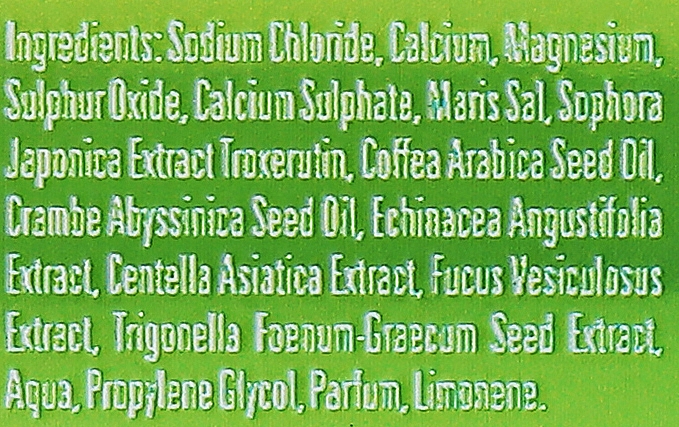 Мягкая соль с минералами Мертвого моря и с экстрактом центелла и водоростей - BingoSpa — фото N3