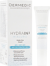 Крем для очей - Dermedic Hydrain 3 Hialuro  Under-Eye Cream — фото N1