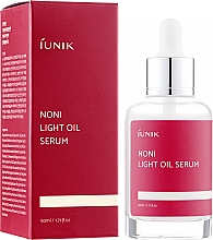 Легка масляна сироватка - iUNIK Noni Light Oil Serum — фото N2