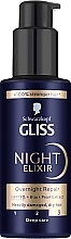 Еліксир для дуже пошкодженого волосся - Gliss Hair Repair Night Elixir Overnight Repair — фото N1