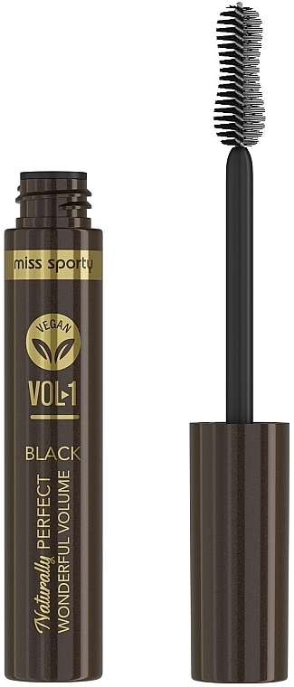 Тушь для ресниц - Miss Sporty Naturally Perfect Mascara Vol. 1 Wonderful Volume — фото N2