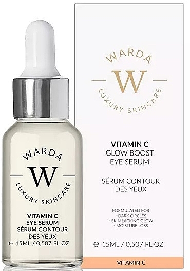 Сыворотка для век с витамином C - Warda Vitamin C Skin Glow Boost Eye Serum — фото N1
