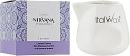 Парфумерія, косметика Ароматична масажна свічка «Нірвана. Лаванда» - ItalWax Nirvana Lavender Spa Massage Candle