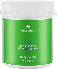 Парфумерія, косметика Крем для тіла - Anna Lotan Greens Naturally Preserved Body Cream