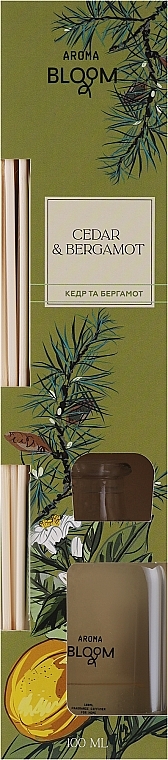 Aroma Bloom Cedar & Bergamot - Аромадифузор