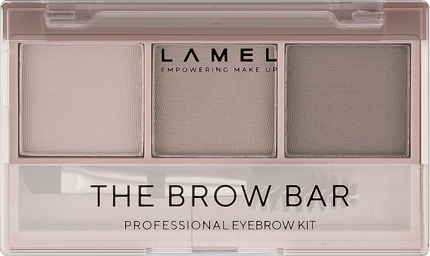 LAMEL Make Up The Brow Bar Palette - LAMEL Make Up The Brow Bar Eyebrow Kit — фото N1