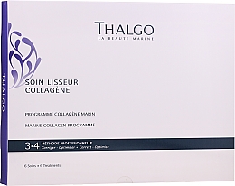 Парфумерія, косметика Набір - Thalgo Marine Collagen Programme White (f/conc/6x3ml + f/mask/6pcs + serum/12x10ml)