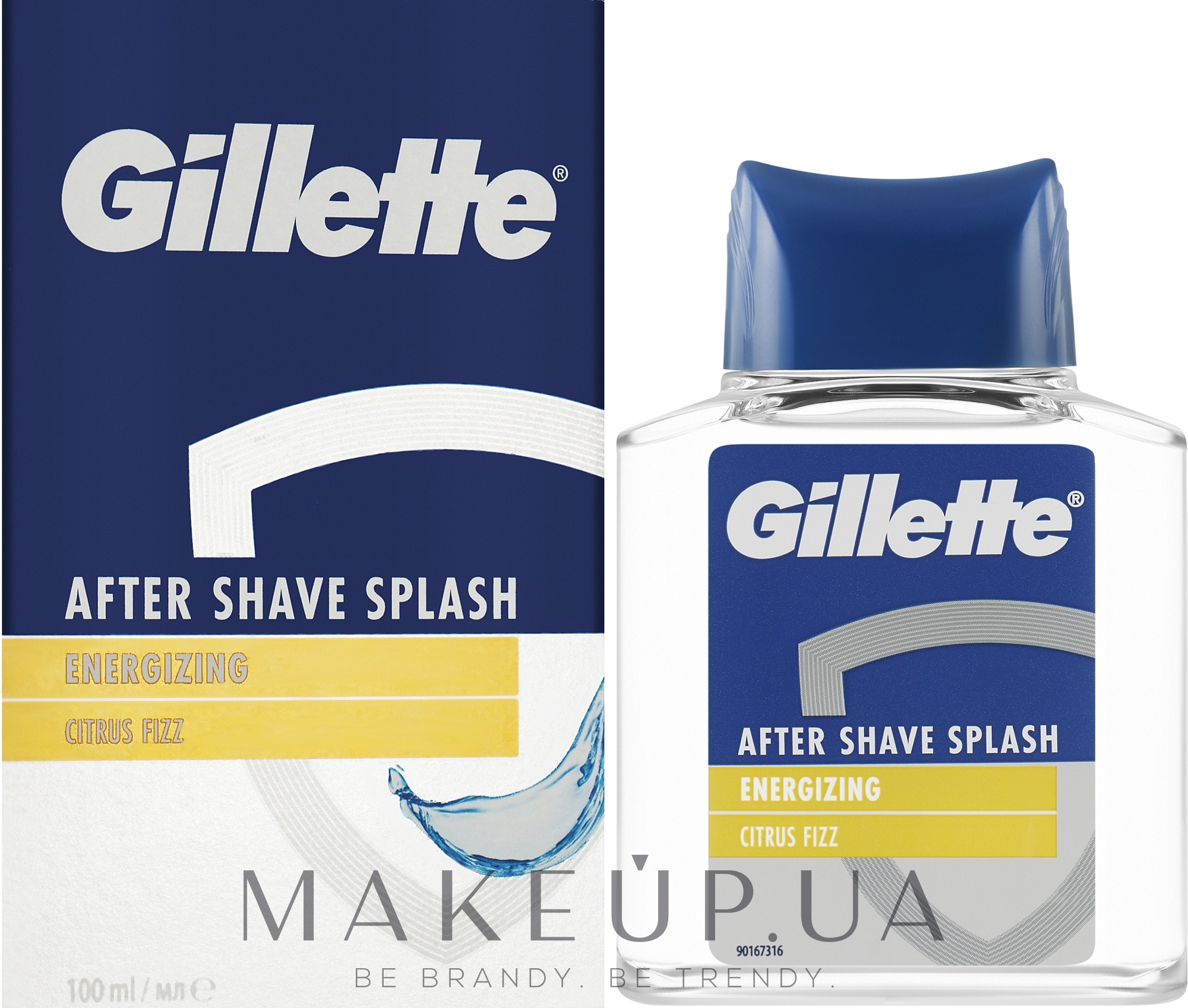 Лосьон после бритья - Gillette Series After Shave Splash Energizing Citrus Fizz — фото 100ml
