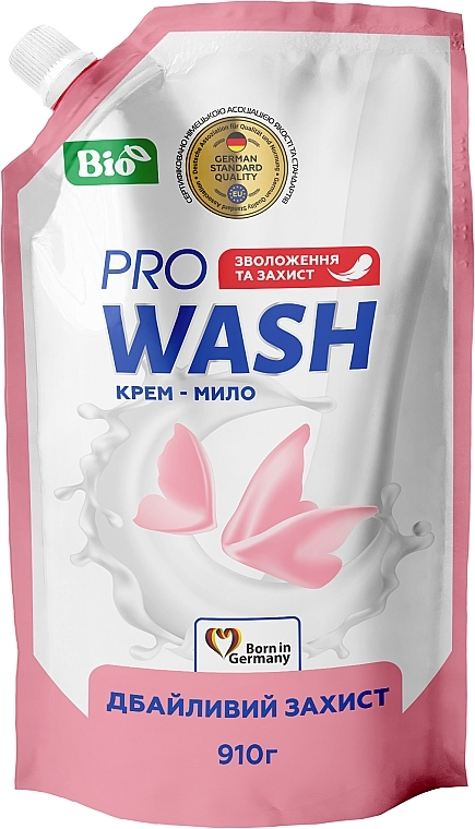 Рідке крем-мило "Дбайливий захист" - Pro Wash (дой-пак) — фото N2