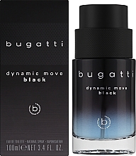 Bugatti Dynamic Move Black - Туалетна вода — фото N2