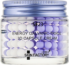 Духи, Парфюмерия, косметика Капсульний крем "Anti-aging" - Skin Factory SF23 Energy Galvanic Triple 3D Capsule Cream