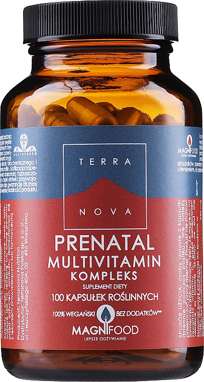 Комплекс витаминов для беременных - Terranova Prenatal Multivitamin Complex — фото N2