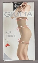 Колготки "Talia Control" 40 Den, daino - Giulia — фото N1