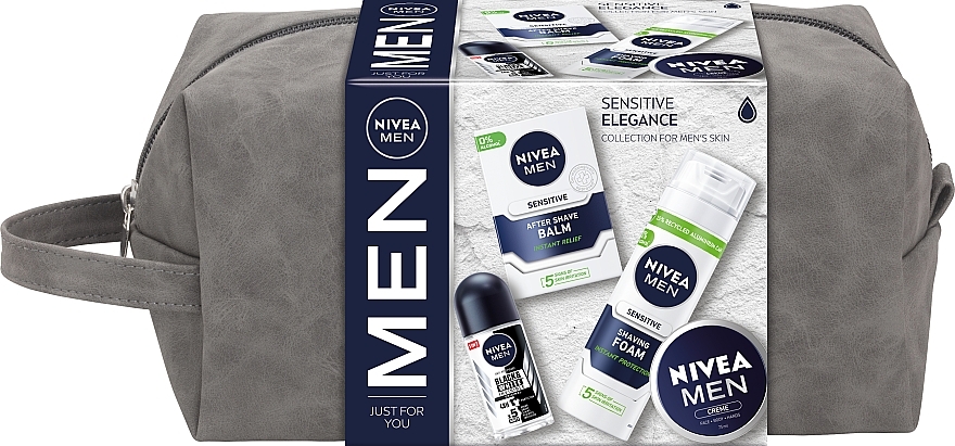 Набір, 5 продуктів - NIVEA MEN Sensitive Elegance — фото N1