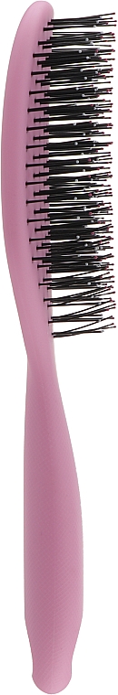 Щетка для волос "Spider", 12 рядов, матовая, розовая - I Love My Hair  — фото N2