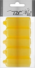 Парфумерія, косметика Бігуді для волосся, 412425, жовті - Beauty Line