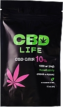 Диетическая добавка CBD масло 10% со вкусом мяты - CBD Life — фото N1