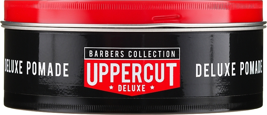 Помада для укладки волос сильной фиксации - Uppercut Deluxe Pomade Barber Tin  — фото N4