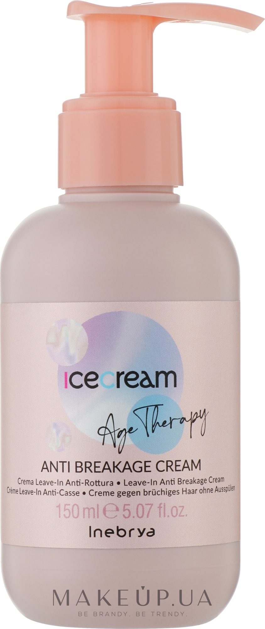 Крем проти ламкості волосся - Inebrya Ice Cream Age Therapy Anti Breakage Cream — фото 150ml