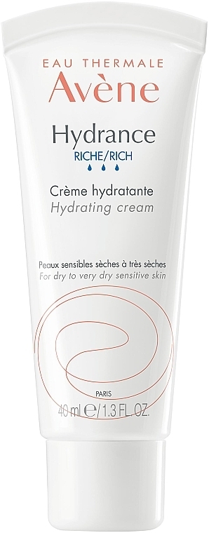 Гідратувальний зволожувальний крем - Avene Hydrance Rich Hydrating Cream