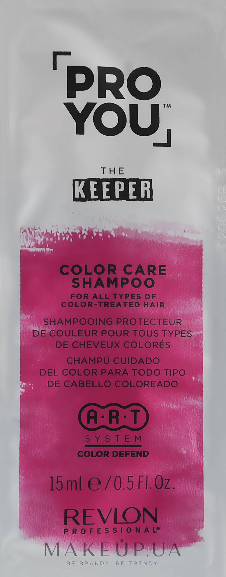 Шампунь для окрашенных волос - Revlon Professional Pro You Keeper Color Care Shampoo (пробник) — фото 15ml