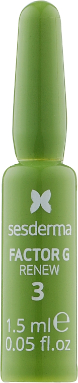 Ампули для обличчя - SesDerma Laboratories Factor G Renew Biostimulating Ampoules Anti-Ageing Action — фото N5