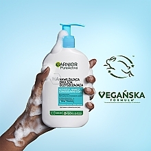 Увлажняющая очищающая эмульсия для лица - Garnier Pure Active — фото N4