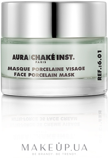 Маска для обличчя, оксигенерувальна і очищувальна - Aura Chake Porcelain Mask — фото 50ml