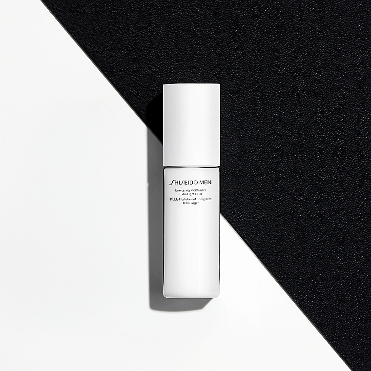 Зволожувальний і тонізувальний флюїд для обличчя - Shiseido Men Energizing Moisturizer Extra Light Fluid — фото N5