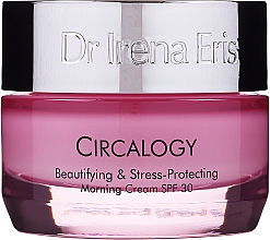 Омолаживающий дневной крем против стресса SPF 30 - Dr Irena Eris Circalogy Beautifying & Stress-Protection Morning Cream SPF 30 — фото N2