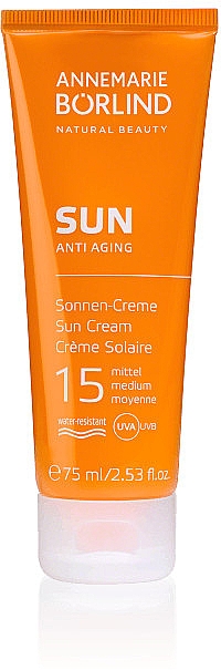 Солнцезащитный крем SPF15 - Annemarie Borlind Sun Anti Aging Sun Cream SPF 15 — фото N1