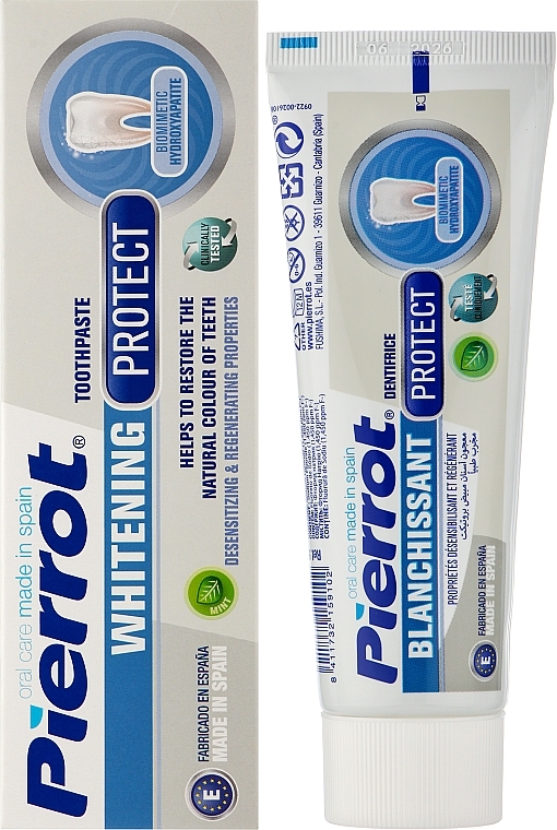 Отбеливающая зубная паста - Pierrot Whitening Protect — фото N2