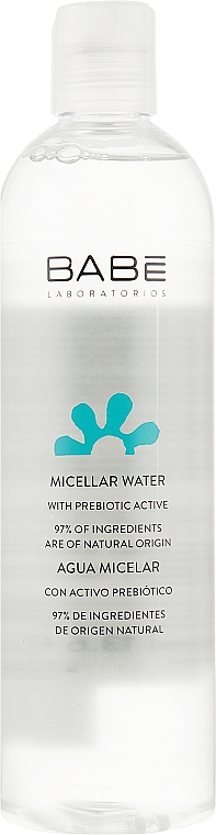 Мицеллярная вода для любого типа кожи, даже очень чувствительной - Babe Laboratorios Micellar Water — фото N3