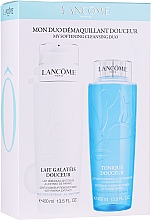 Парфумерія, косметика Набір - Lancome Duo Douceur (milk/400ml + ton/400ml)