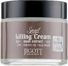 Подтягивающий крем с экстрактом слизи улитки - Jigott Snail Lifting Cream — фото N2
