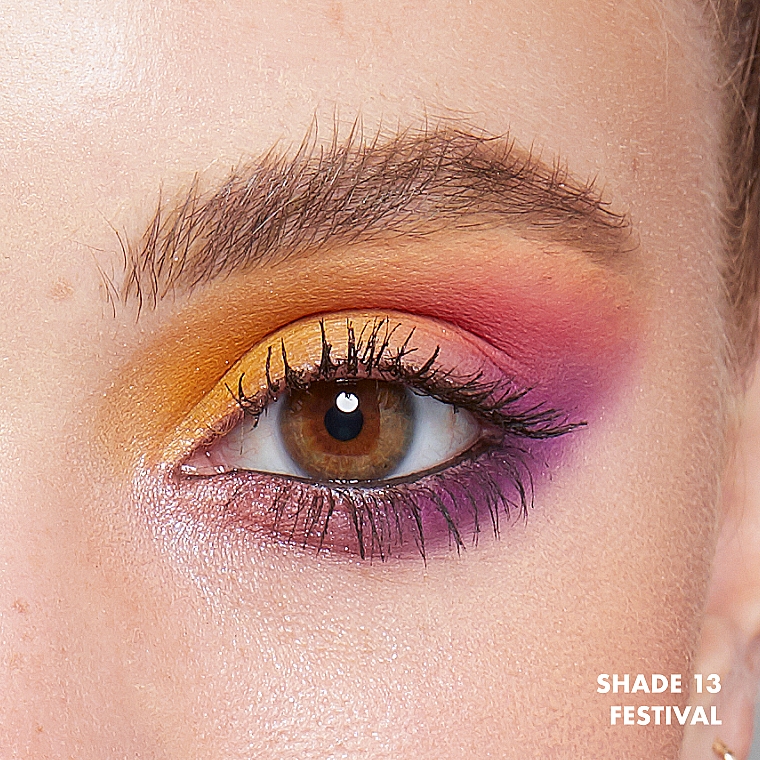 Палетка теней для век и пигментов для лица - NYX Professional Makeup Ultimate Shadow Palette — фото N7