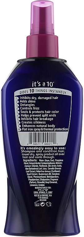 Несмываемый кондиционер для волос - It's a 10 Miracle Leave-in Product — фото N2